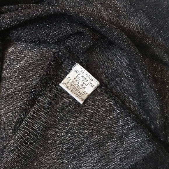 Arden B Black Beaded Long Sleeves Cardigan Size M - Picture 10 of 16